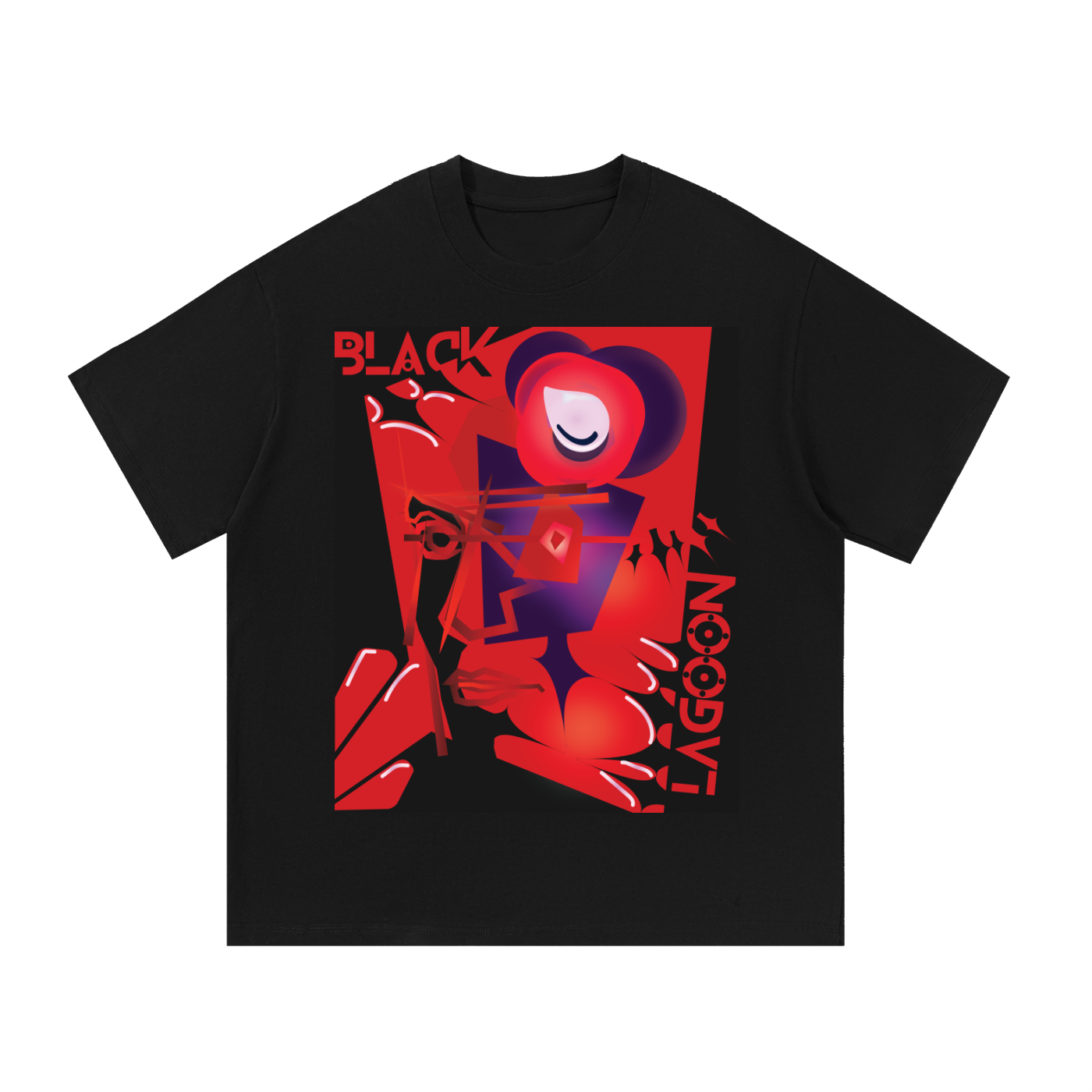 Black Lagoon - 100% Unisex Cotton T-Shirt